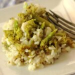 arroz con brócoli