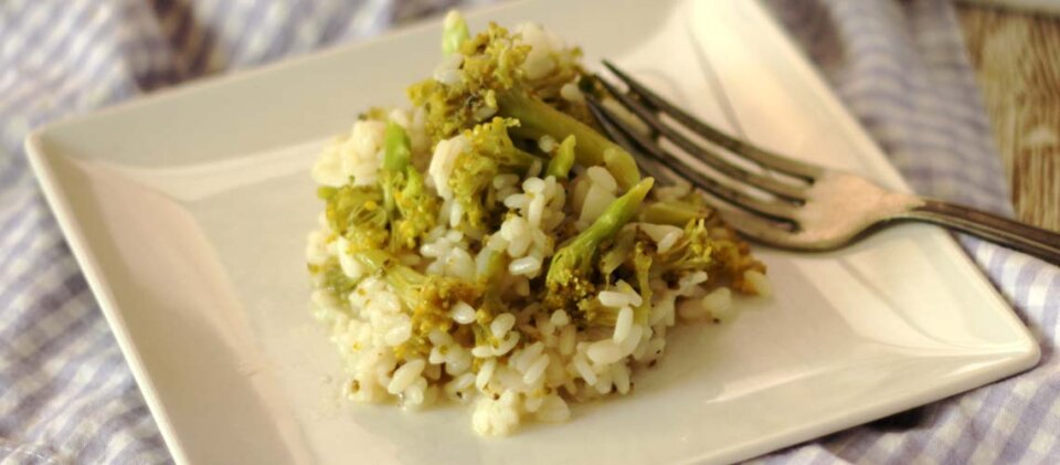 Arroz con brócoli