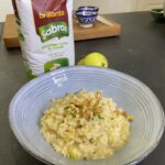risotto de pera y gorgonzola