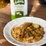 Arroz con conejo preparado