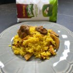 Plato de arroz con níscalos
