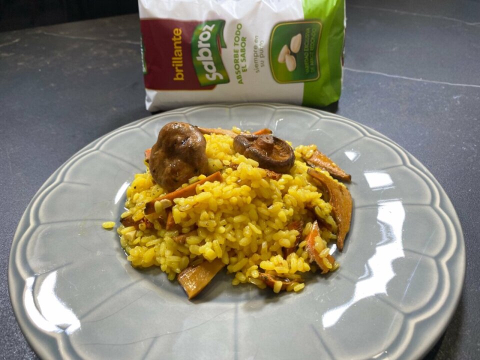 Arroz con níscalos