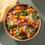 Ensalada de bulgur y calabaza