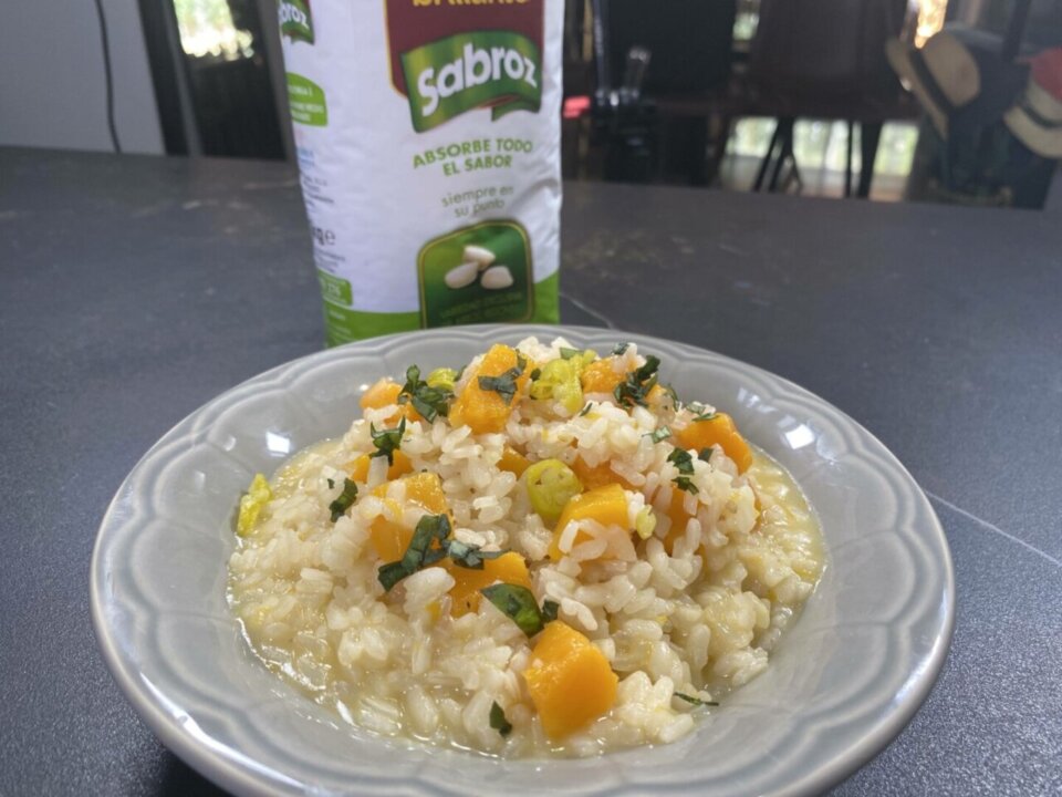 Risotto de calabaza
