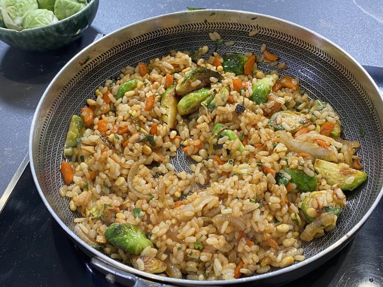 Añadimos arroz Sabroz y removemos