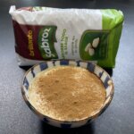 Arroz con leche con mazapán