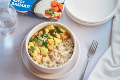 Arroz con curry