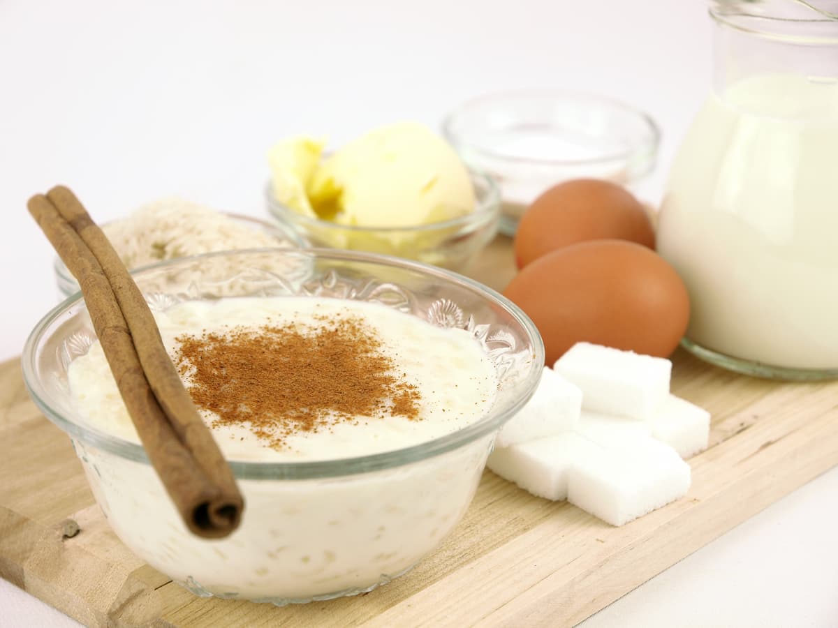 Conoce todos los ingredientes del arroz con leche