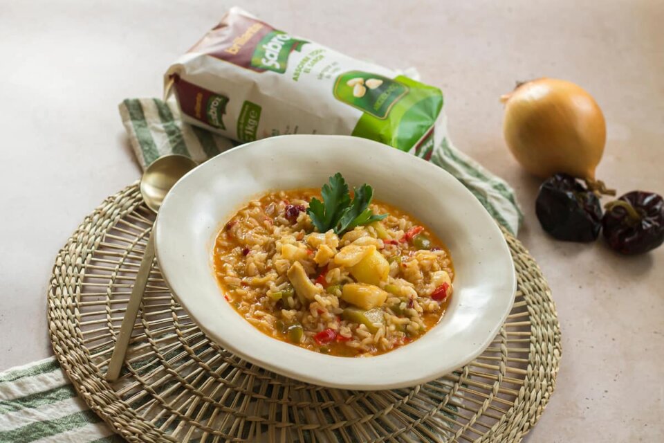 Arroz con bacalao de la abuela