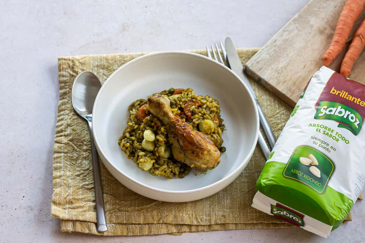 Foto de Arroz con pollo peruano