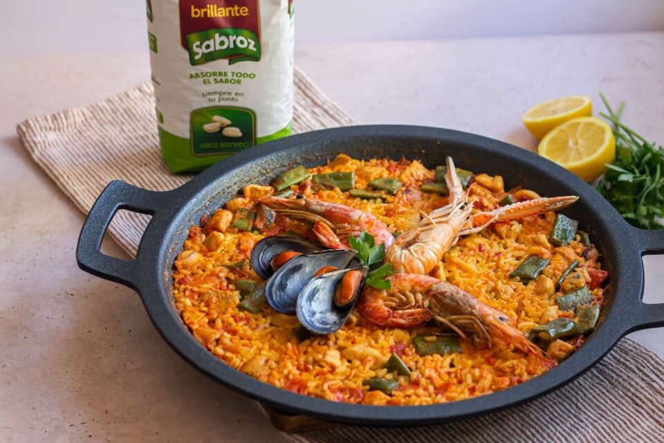 Paella mixta
