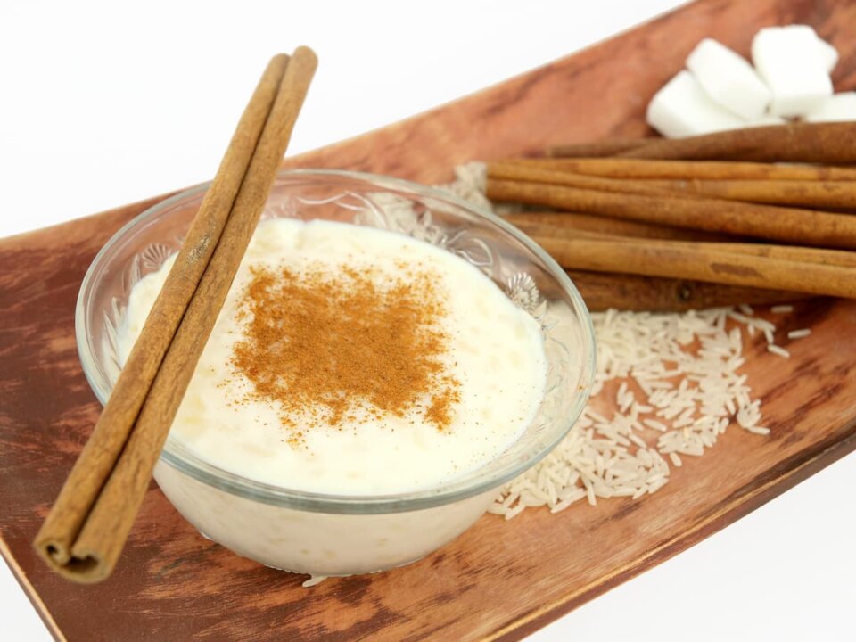 ¿Cuántas calorías tiene el arroz con leche?