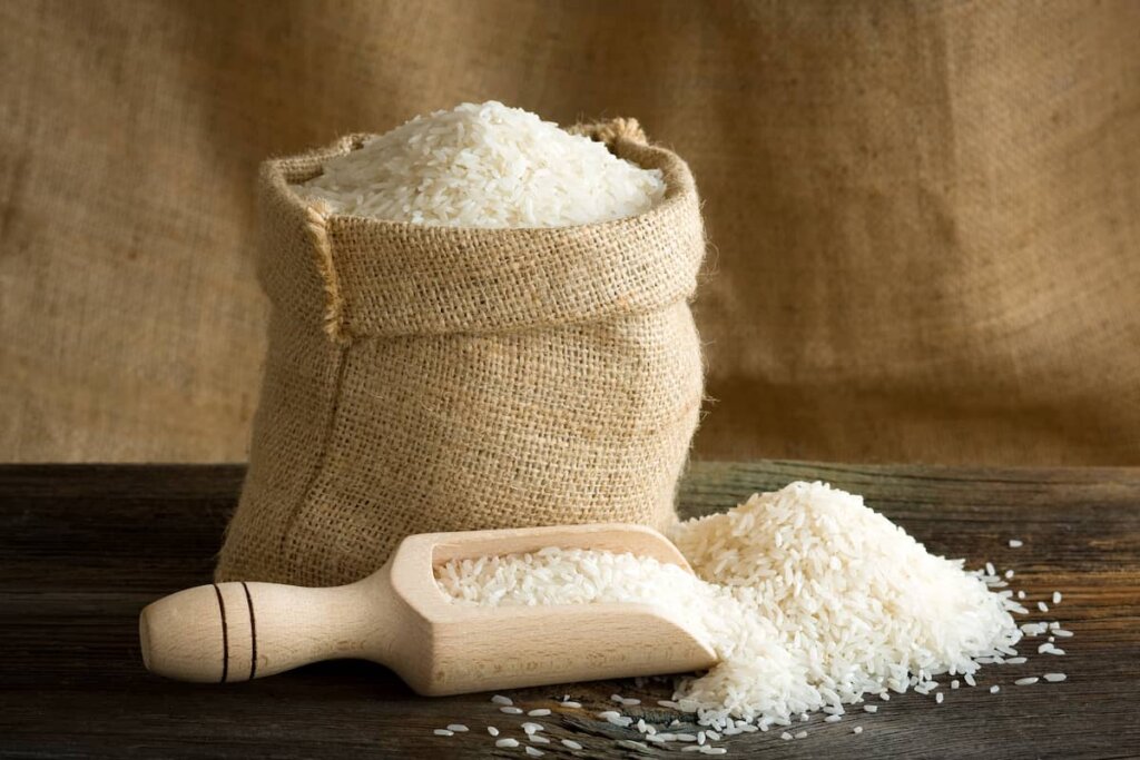 Valor nutricional del arroz blanco
