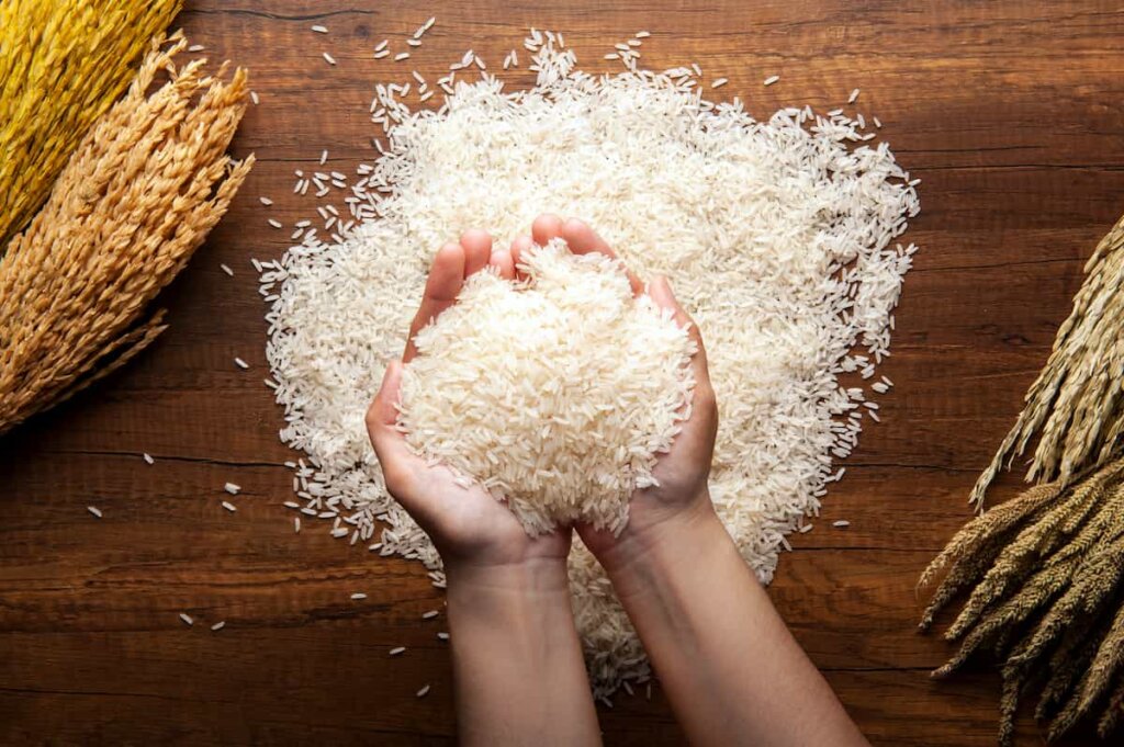 El valor nutricional del arroz blanco