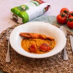 Arroz con bogavante meloso