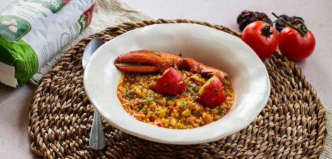 Arroz con bogavante de la abuela