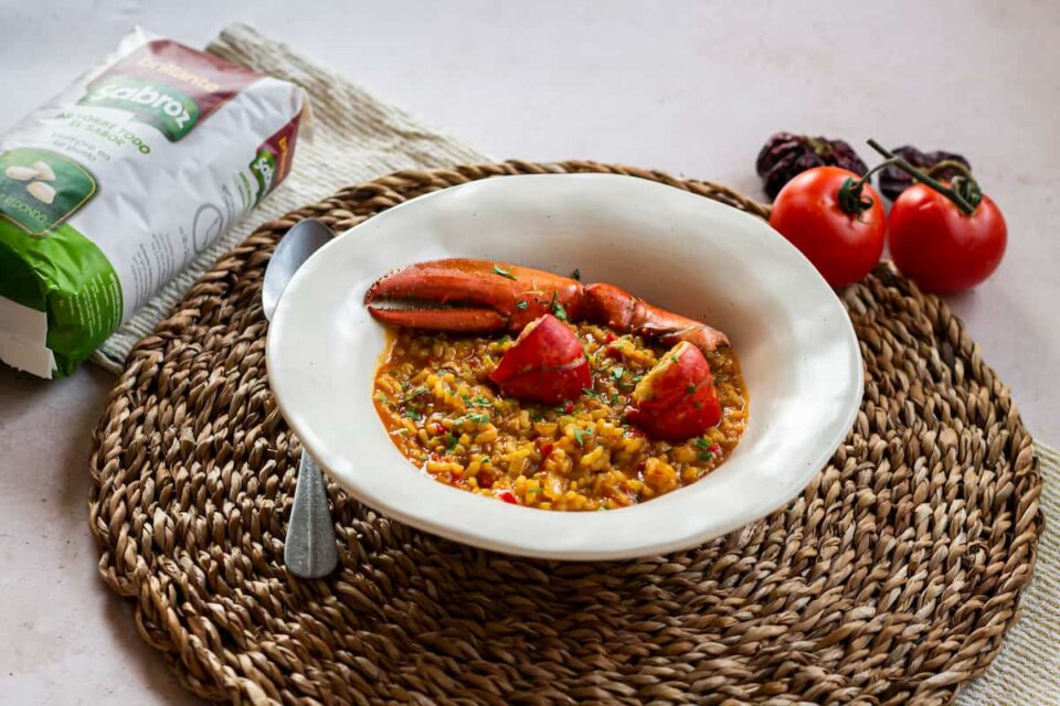 Arroz con bogavante de la abuela