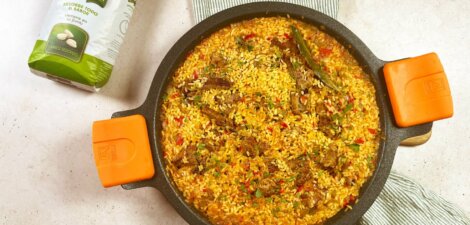 Arroz de la abuela con costillas