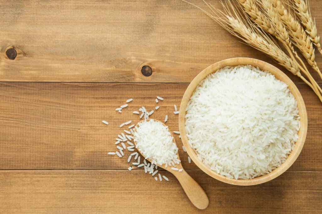 Beneficios del arroz blanco