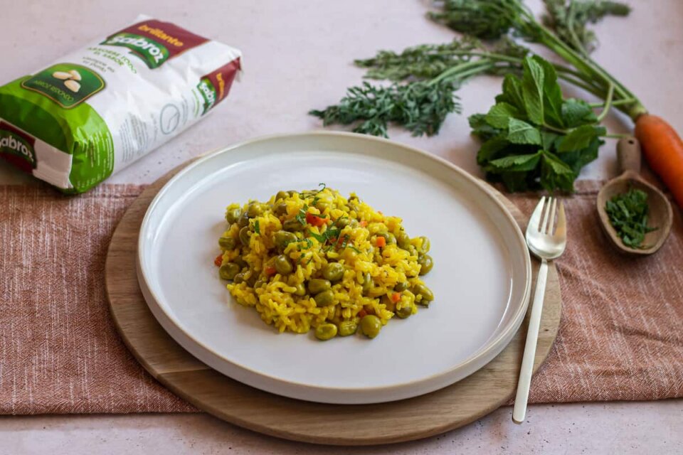 Arroz con habas, ¡una delicia para el paladar!