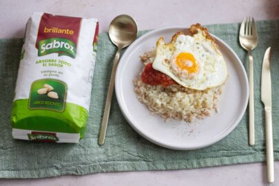 Arroz con huevo
