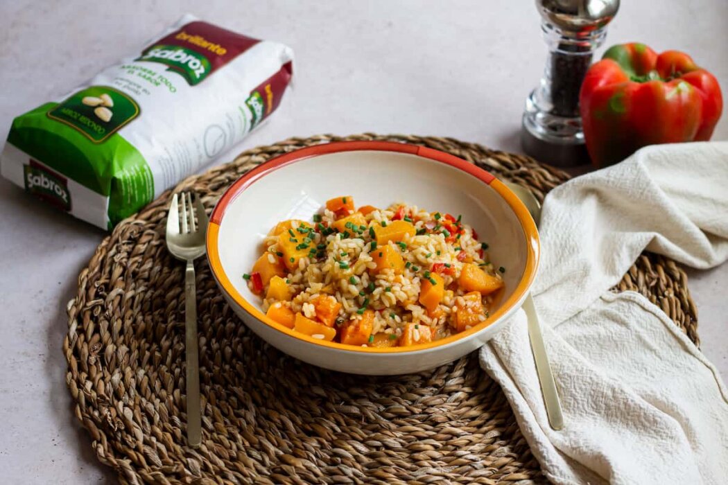 Arroz con calabaza