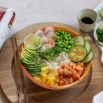 ensalada de arroz con aguacate