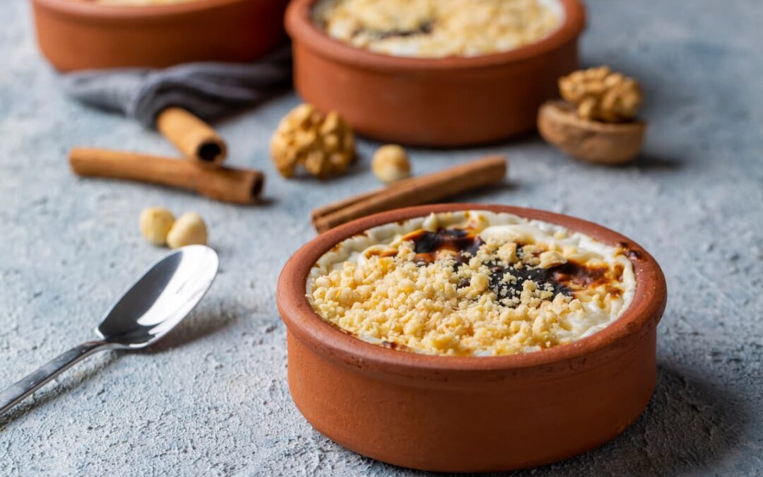 El arroz con leche es un postre típico que debes probar