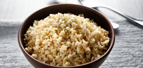 calorias arroz integral cocido