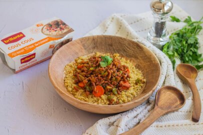 Cuscús con carne picada
