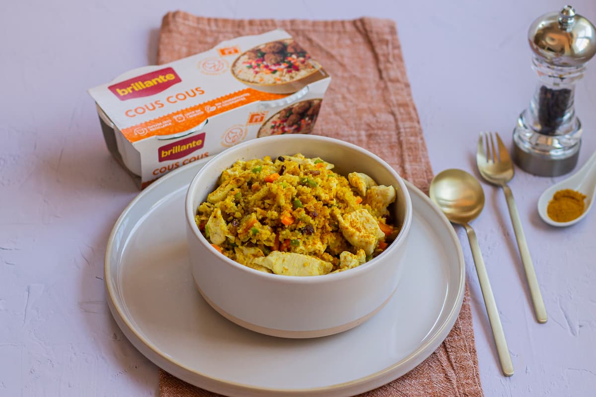 Foto de Receta de Pollo al Curry con Cuscús: Exquisita y Llena de Sabores