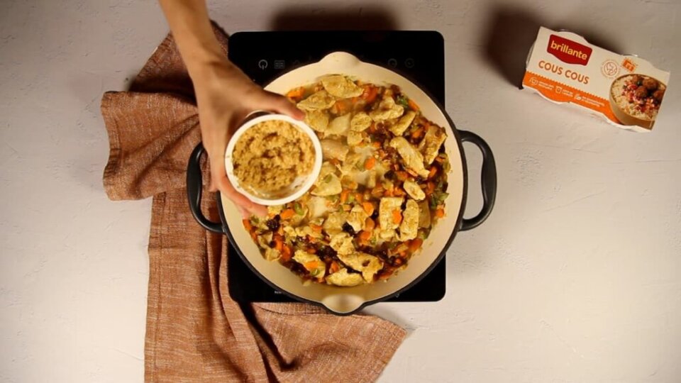 Receta de Pollo al Curry con Cuscús: Exquisita y Llena de Sabores