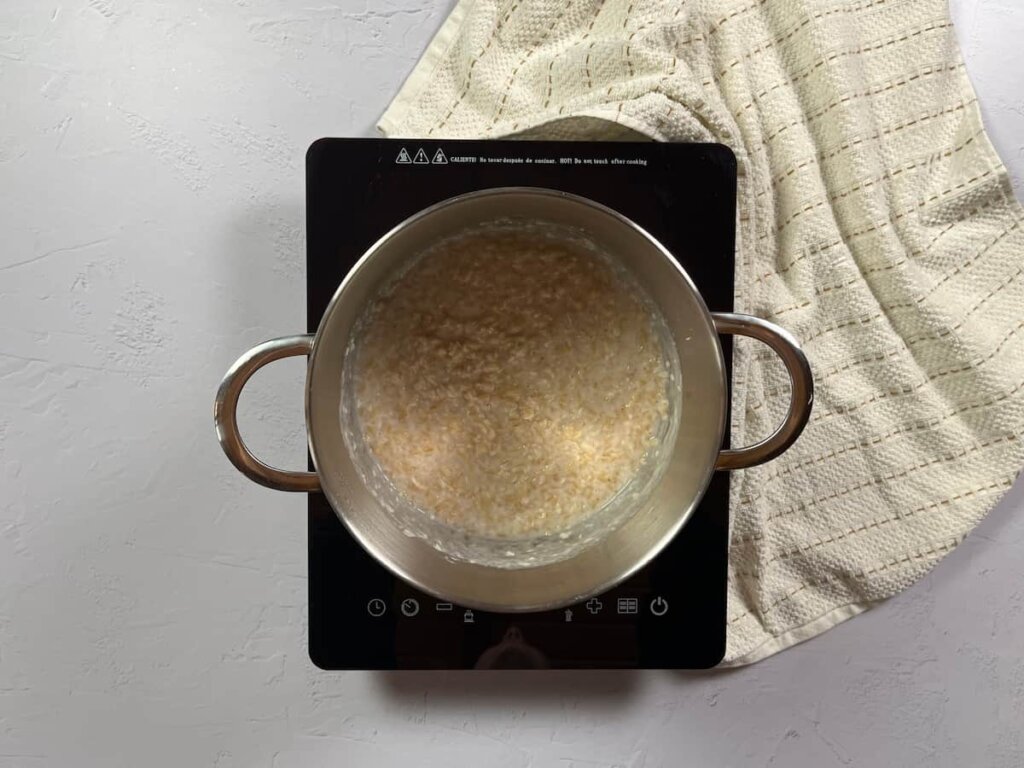 Cocinar el arroz