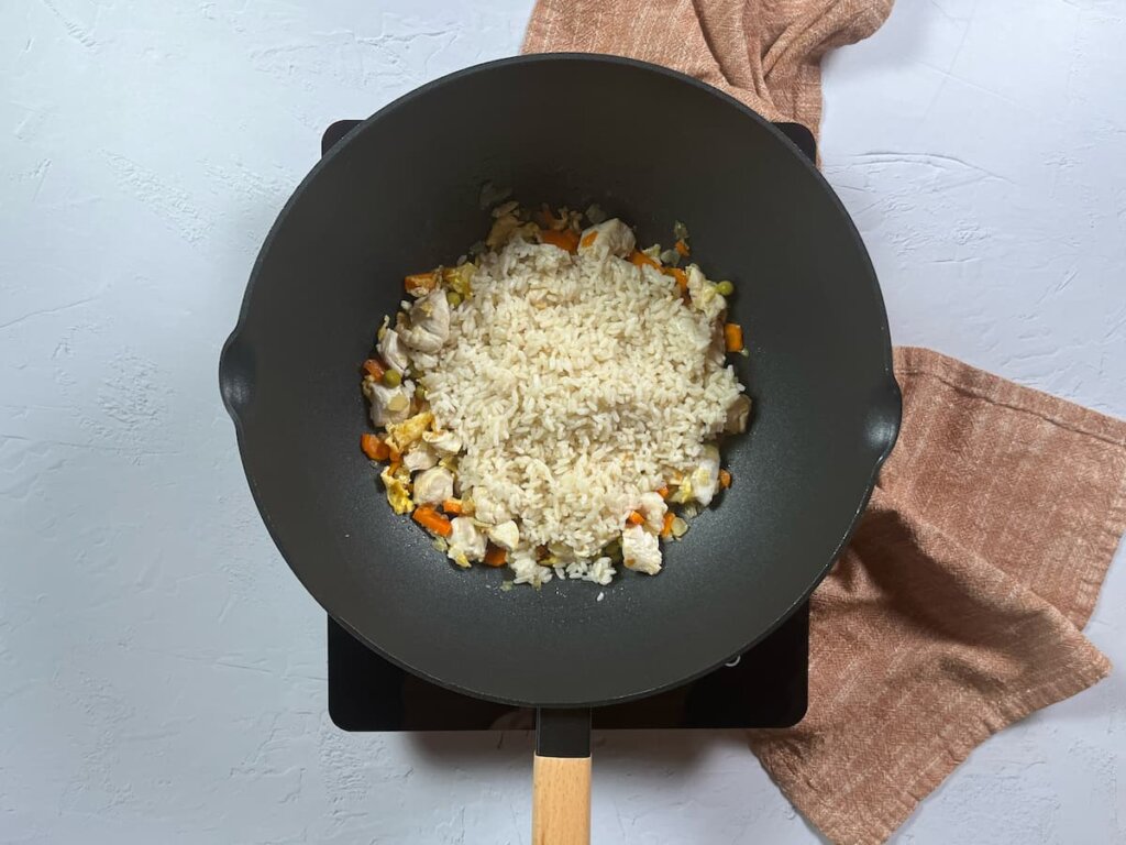 Incorporar el arroz