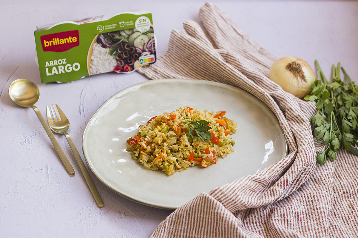 Foto de Arroz primavera: receta fácil y sabrosa