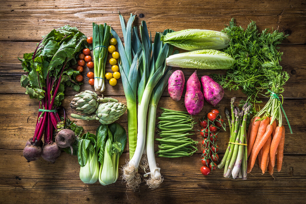 verduras de temporada