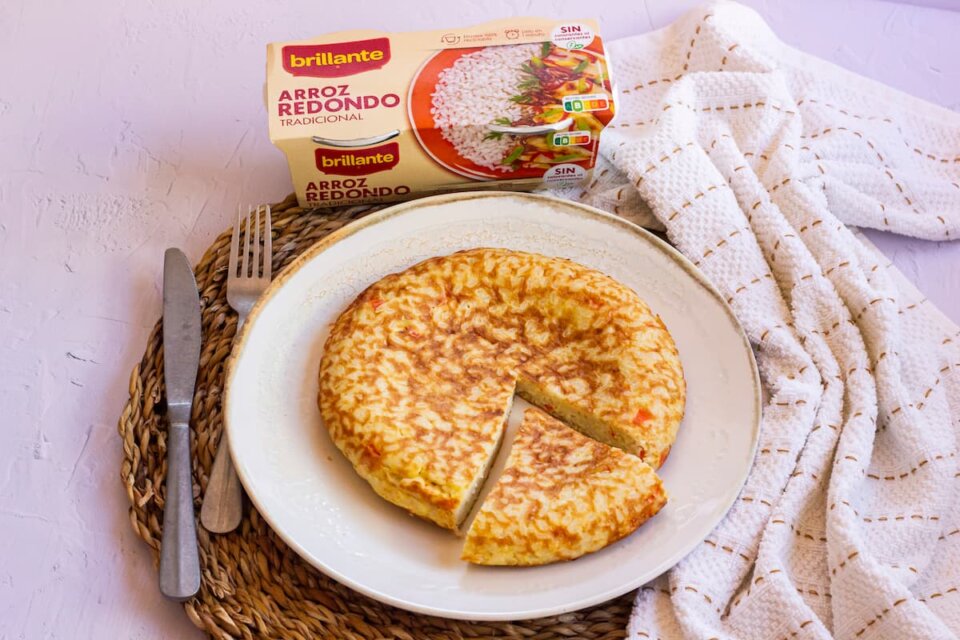 Tortilla de arroz: receta fácil y sabrosa