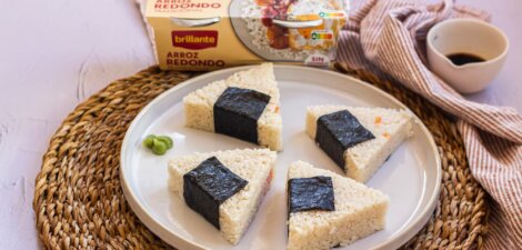 imagen receta Onigiri caseros: receta tradicional japonesa