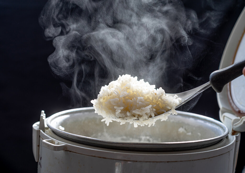 cuanto arroz para 1 litro de caldo