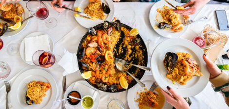 picoteo para acompañar paella