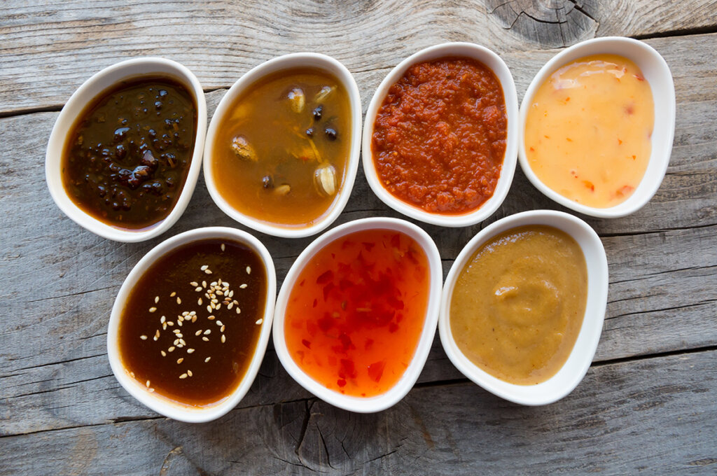 salsas para el arroz chino