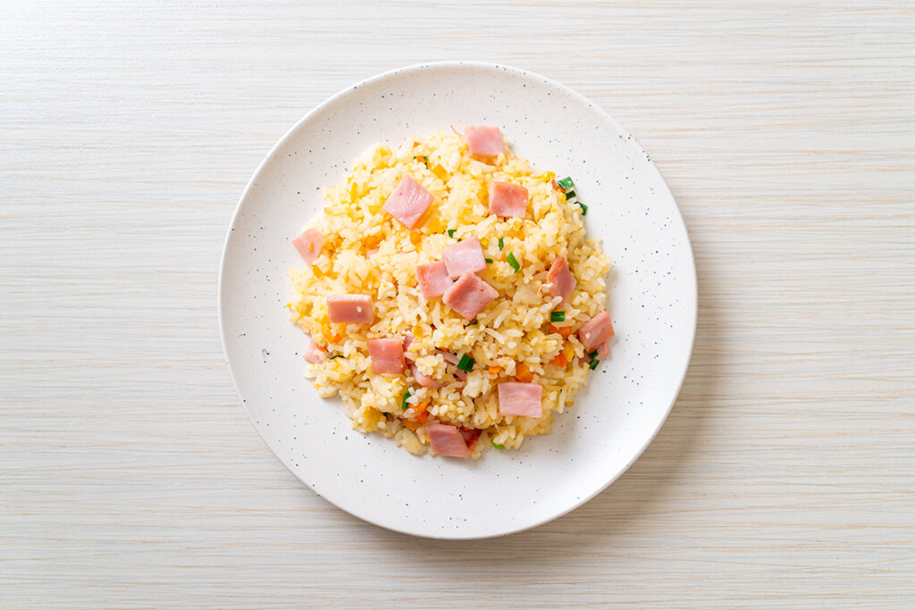arroz tres delicias calorias