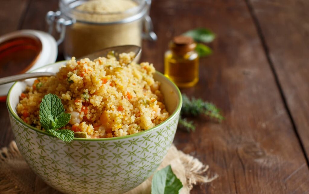 Recetas deliciosas con cuscús calentado