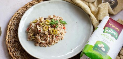 Arroz con picadillo