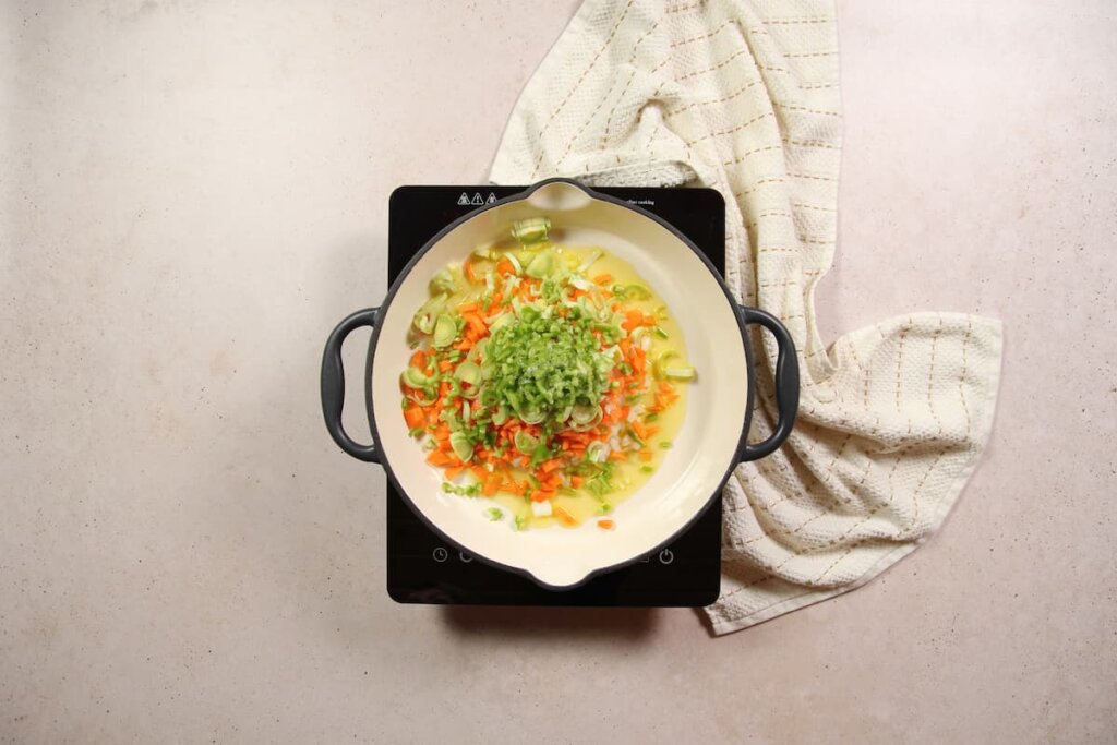 Preparar el sofrito