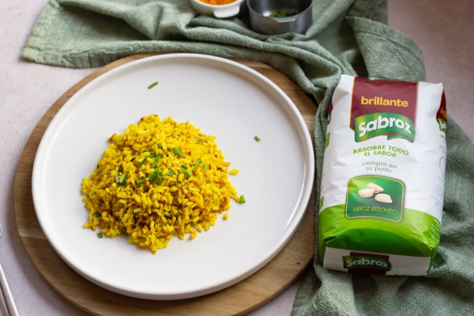 Arroz con cúrcuma: Receta paso a paso en tu plato