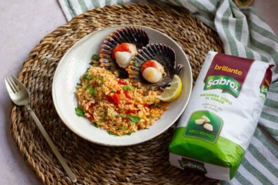 arroz con zamburiñas