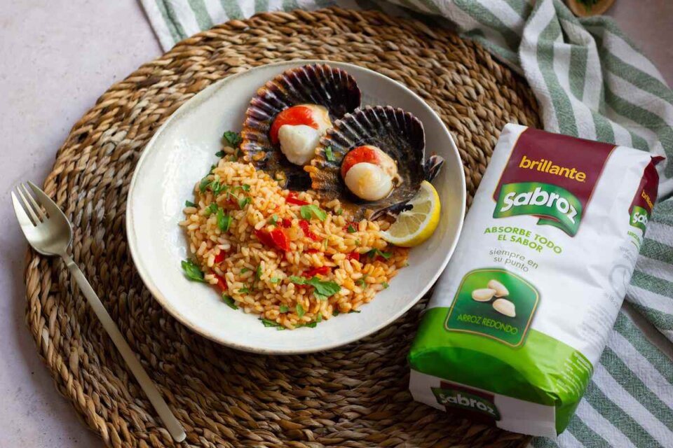 Arroz con zamburiñas: receta del mar en tu mesa