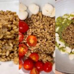 Avena con Cherrys y Mozzarella