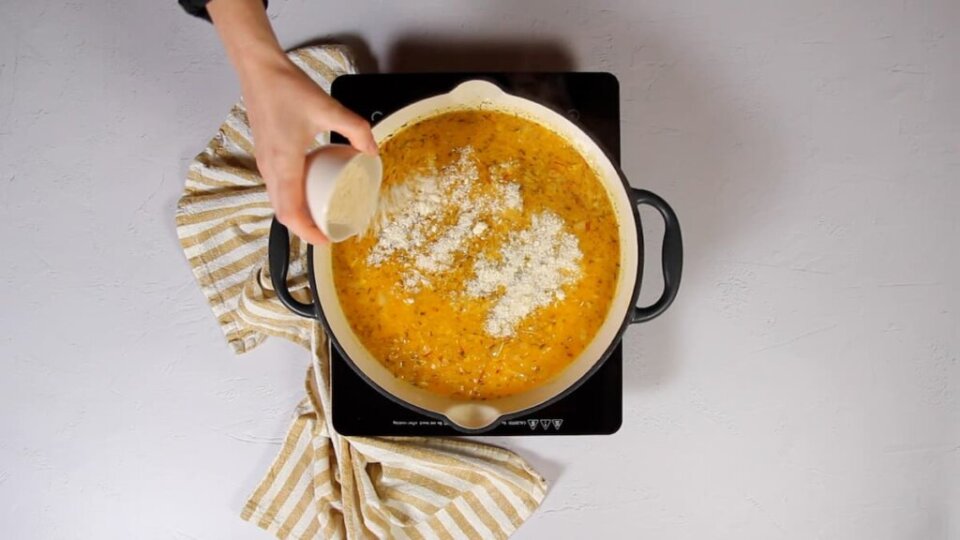 Arroz con azafrán delicioso